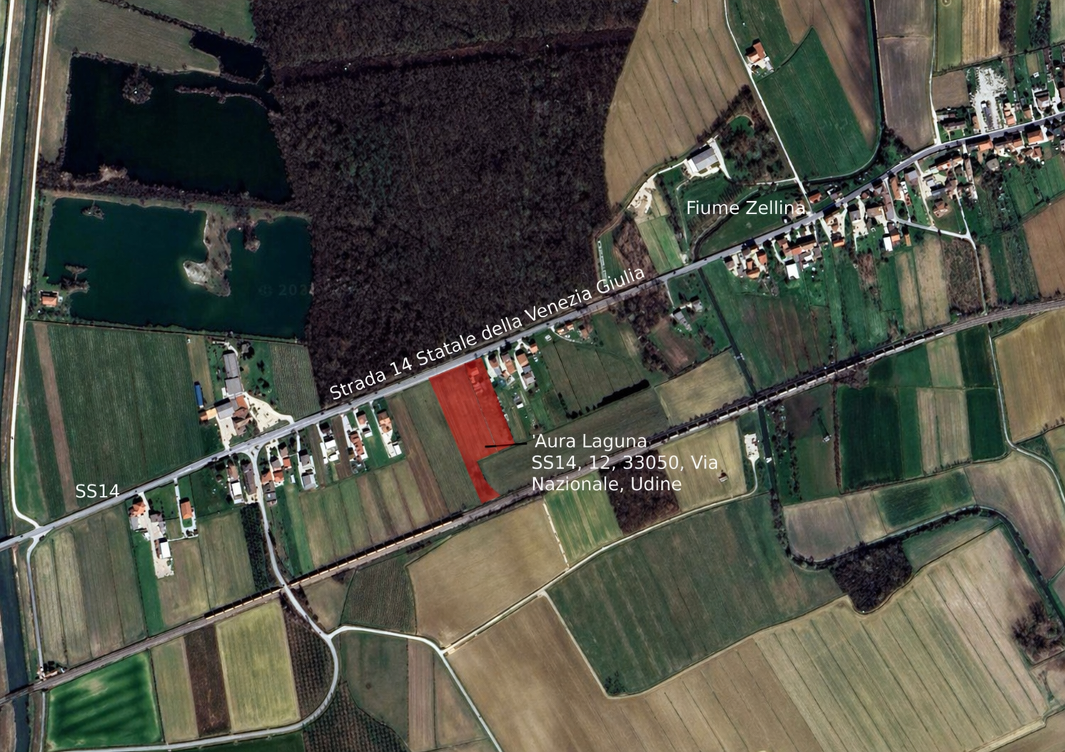 Georiferimento generale Aura Laguna