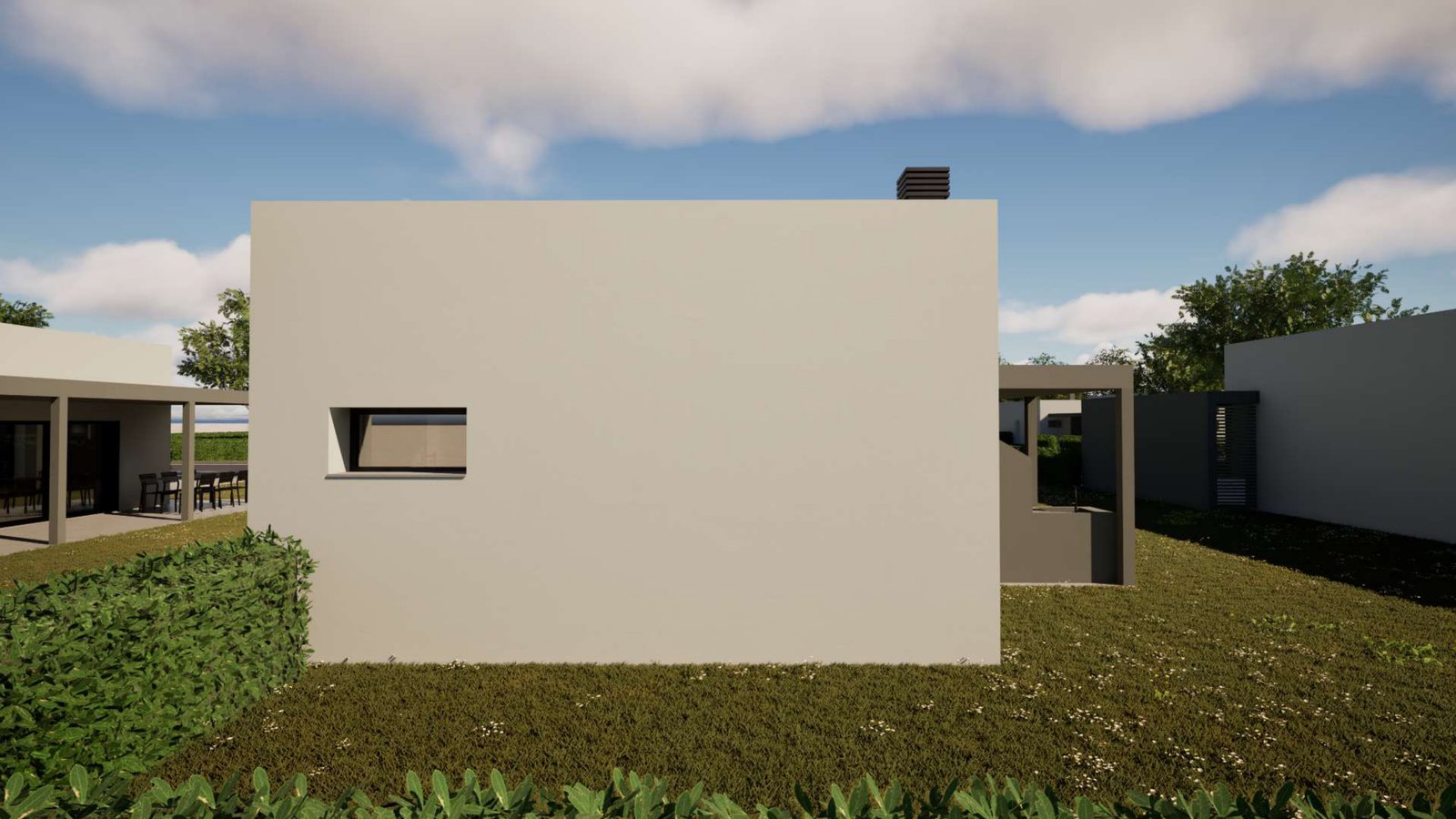 Render esterno tipologia unica